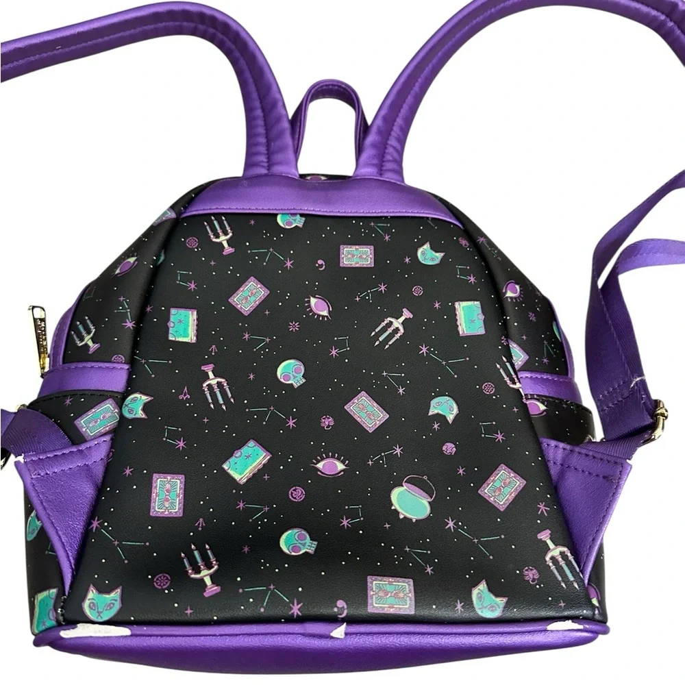 Loungefly Black and Purple Bag Accessories Hocus Pocus